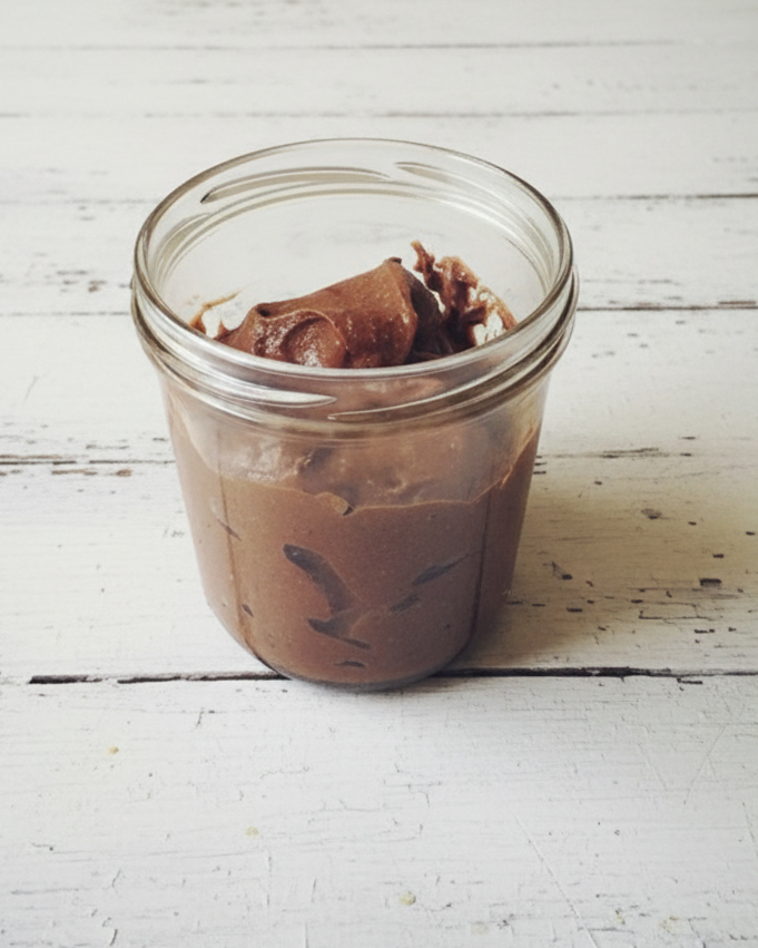 Cashewcreme, vegane Schokocreme, veganer Schokoaufstrich