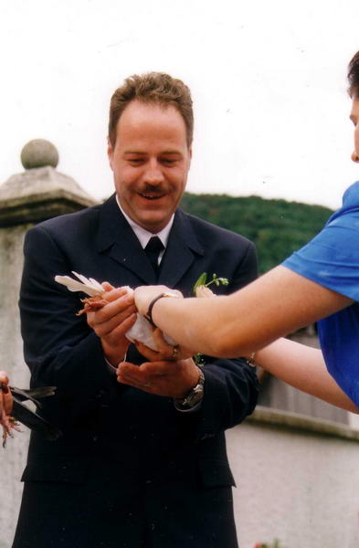 Hochzeitstauben - Hochzeitsbilder