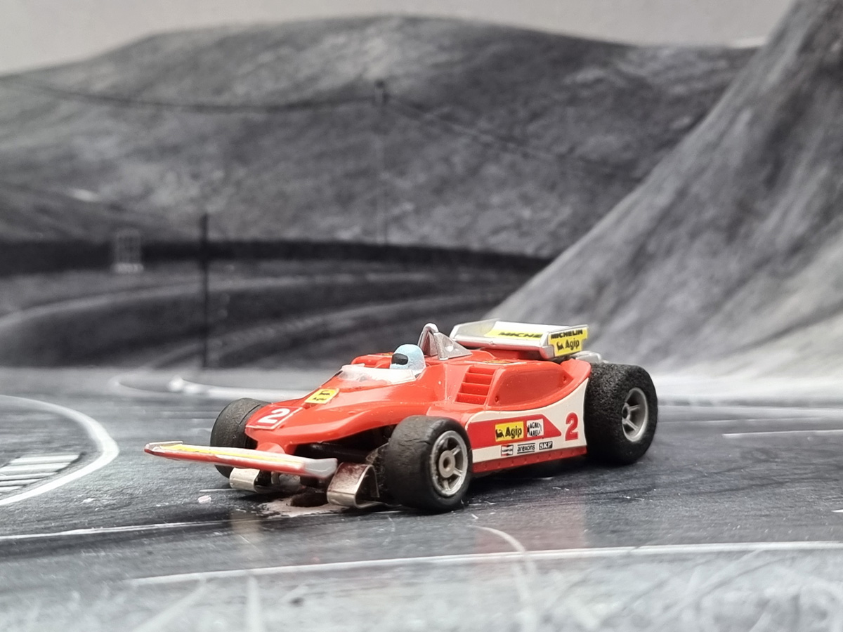 AURORA AFX G-Plus Ferrari 312 T4 klare Scheibe Art. 5657