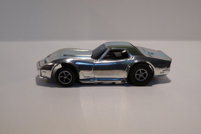 Corvette "A" Produktion chrome/hellblau #1927