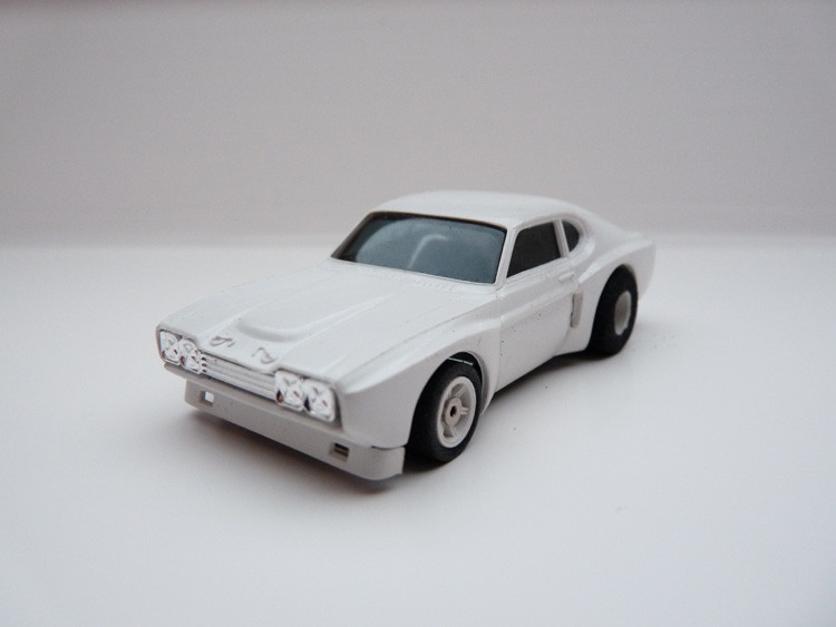 AURORA AFX Ford Capri RS 2600 weiß