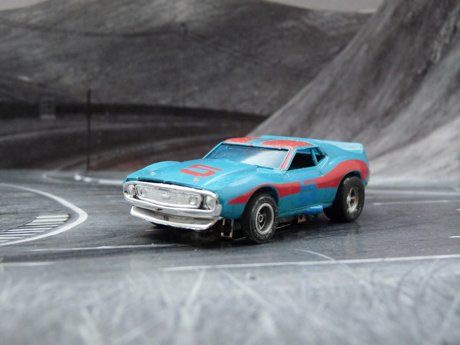 AURORA AFX Javelin Trans AM blau/rot #5