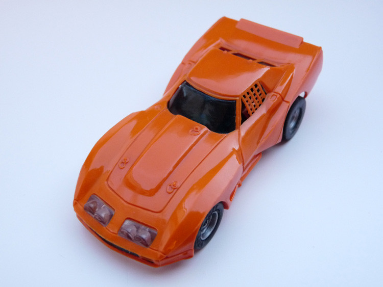 AURORA AFX Corvette GT orange