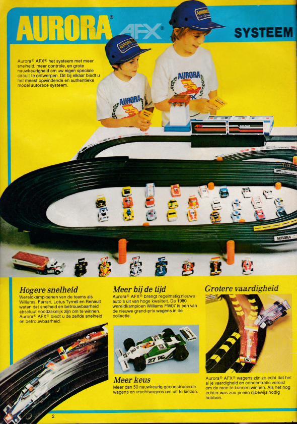 Aurora afx race set deals