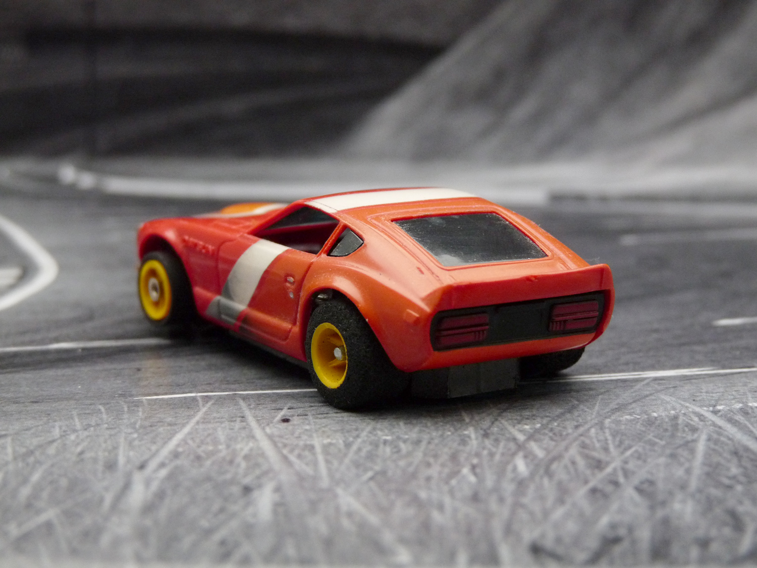 AURORA AFX BRE Datsun Z240 rot / orange / weiß European Version 