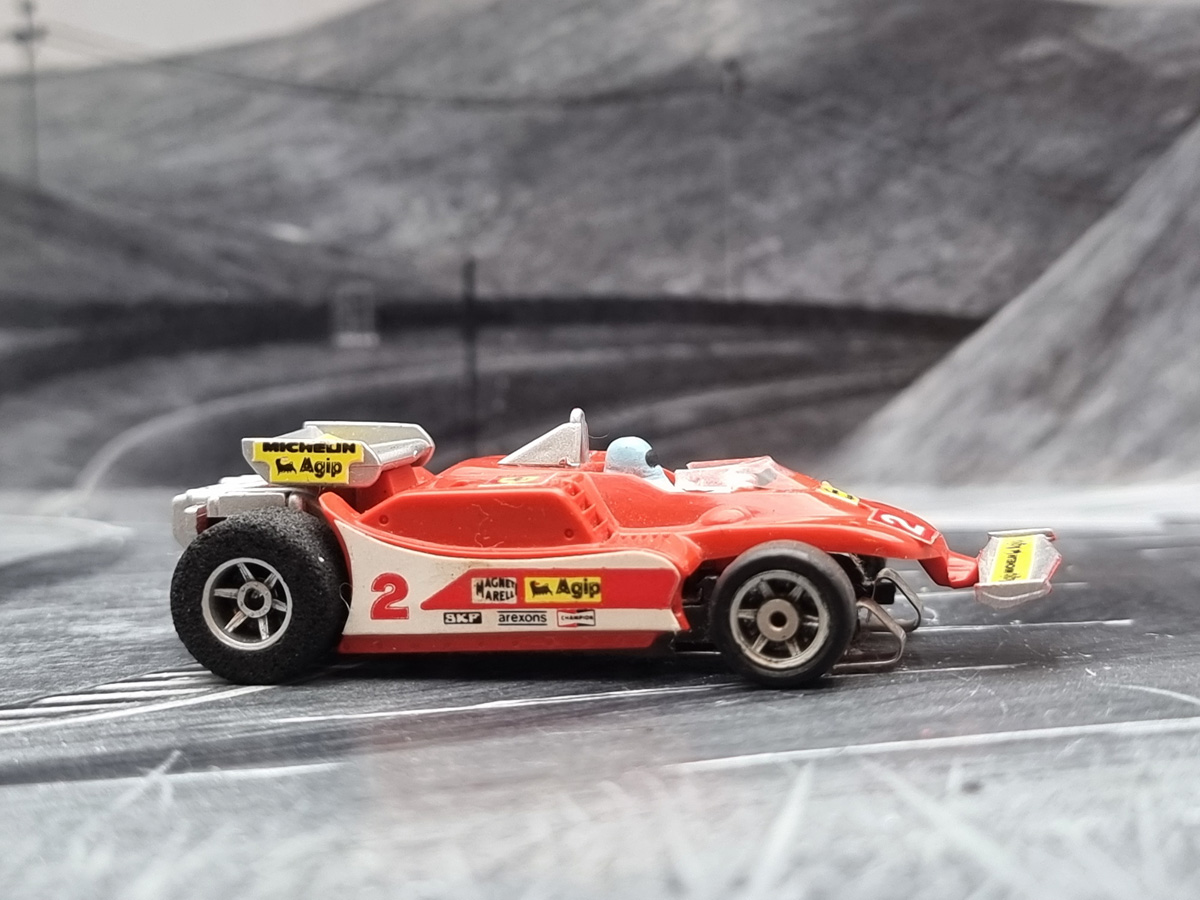 AURORA AFX G-Plus Ferrari 312 T4 klare Scheibe Art. 5657