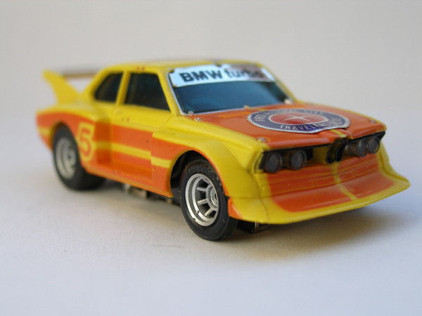 AURORA AFX BMW 320 Turbo gelb/orange #5