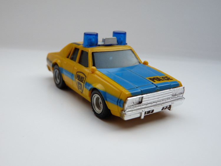 AURORA AFX Police Car HY-71 gelb/blau Variante 3 