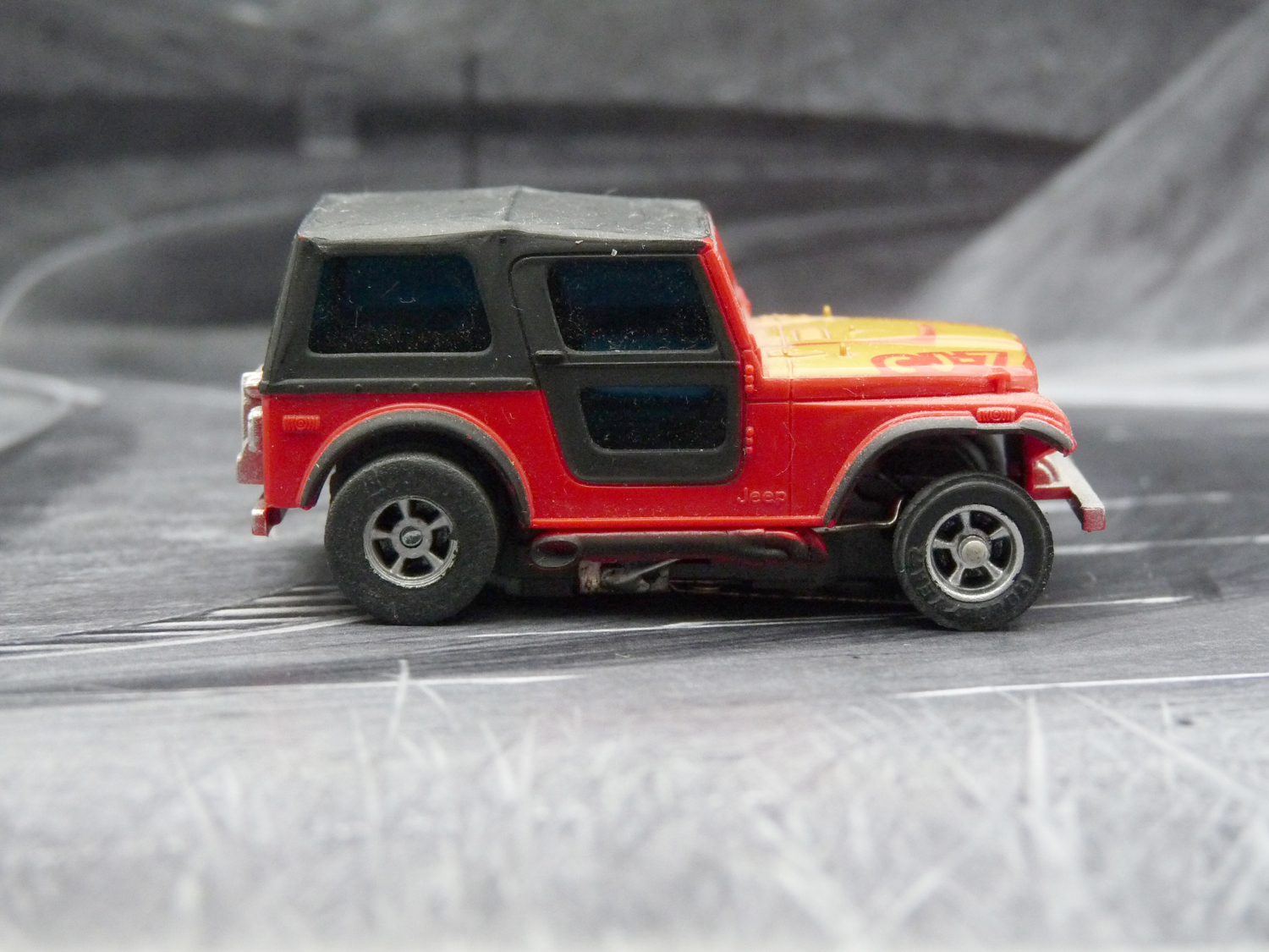 AURORA AFX Jeep CJ-7