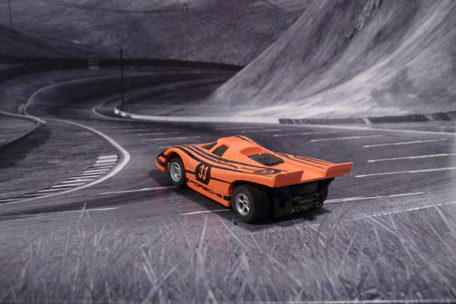 Porsche 917k FunCar orange mit schwarzen Streifen #33