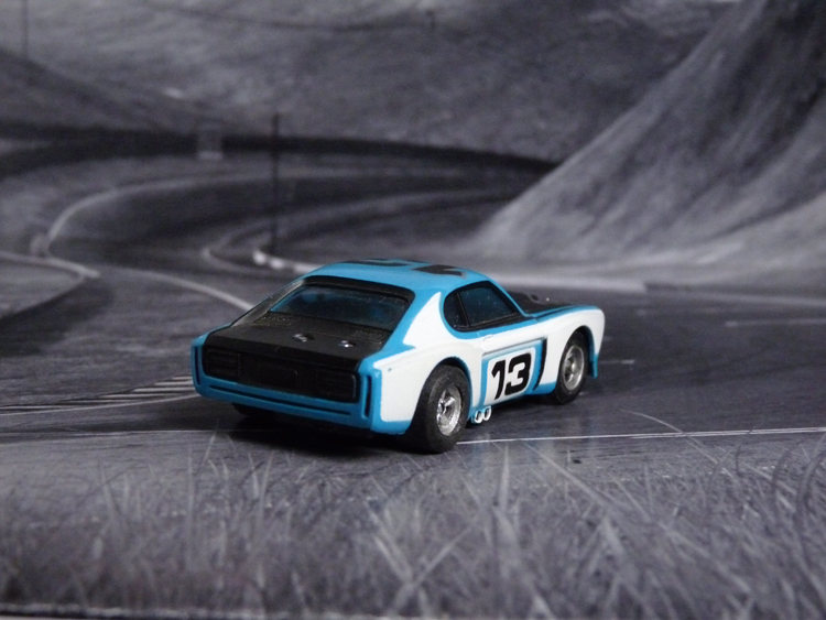 AURORA AFX Ford Capri blau/weiß/schwarz #13 European-Version 