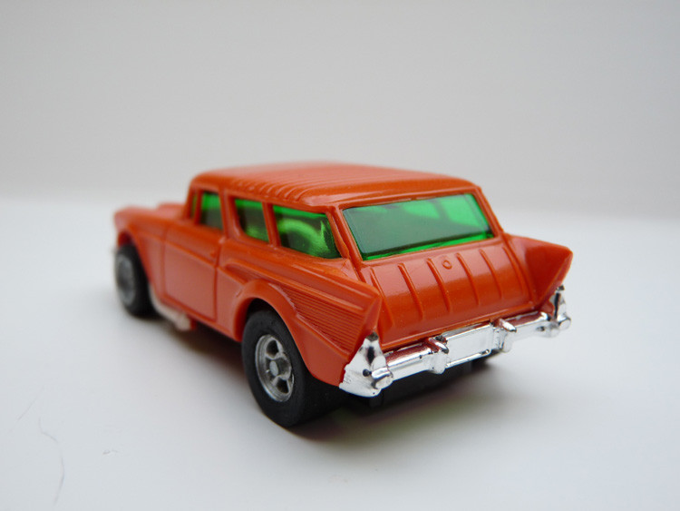 AURORA AFX '57 Chevy Nomad orange/weiße side pipes