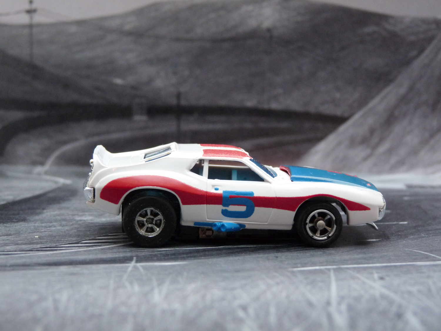 AURORA AFX Javelin Trans AM weiß/rot/blau #5