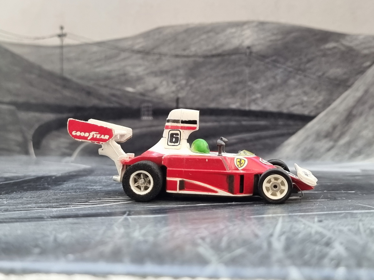 AURORA AFX G-Plus Ferrari F1 Niki Lauda grüner Scheibe Nr. 5643