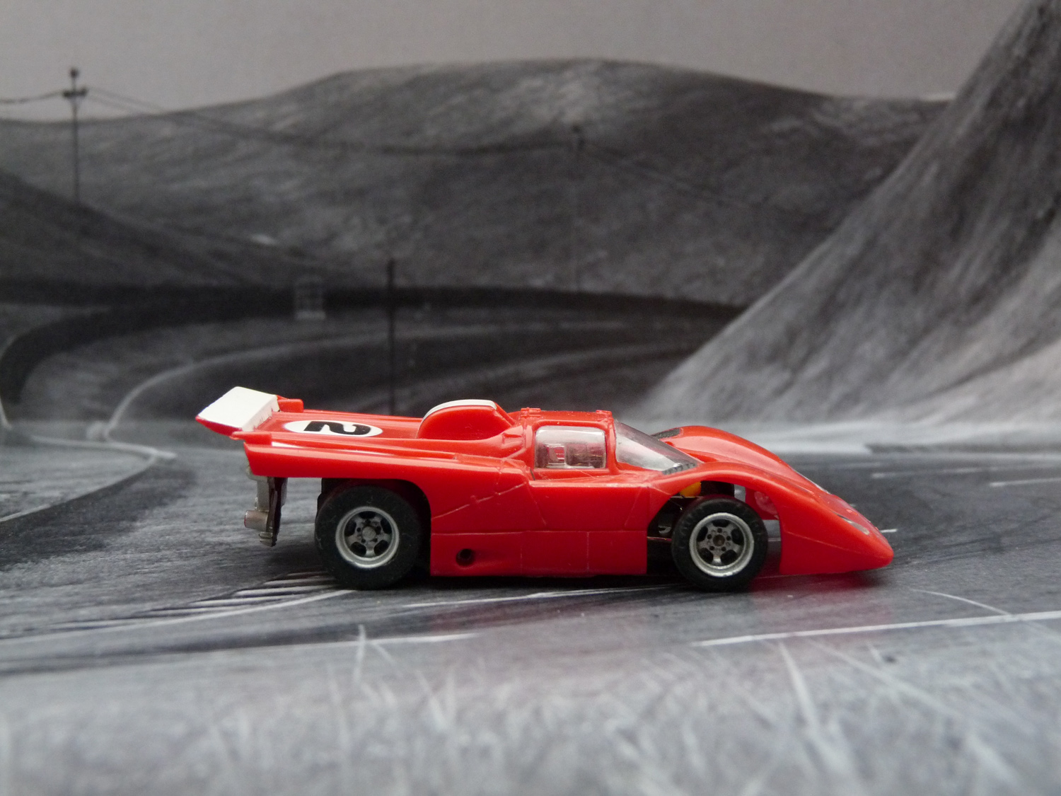 AURORA AFX Ferrari 512M rot/weiß #2