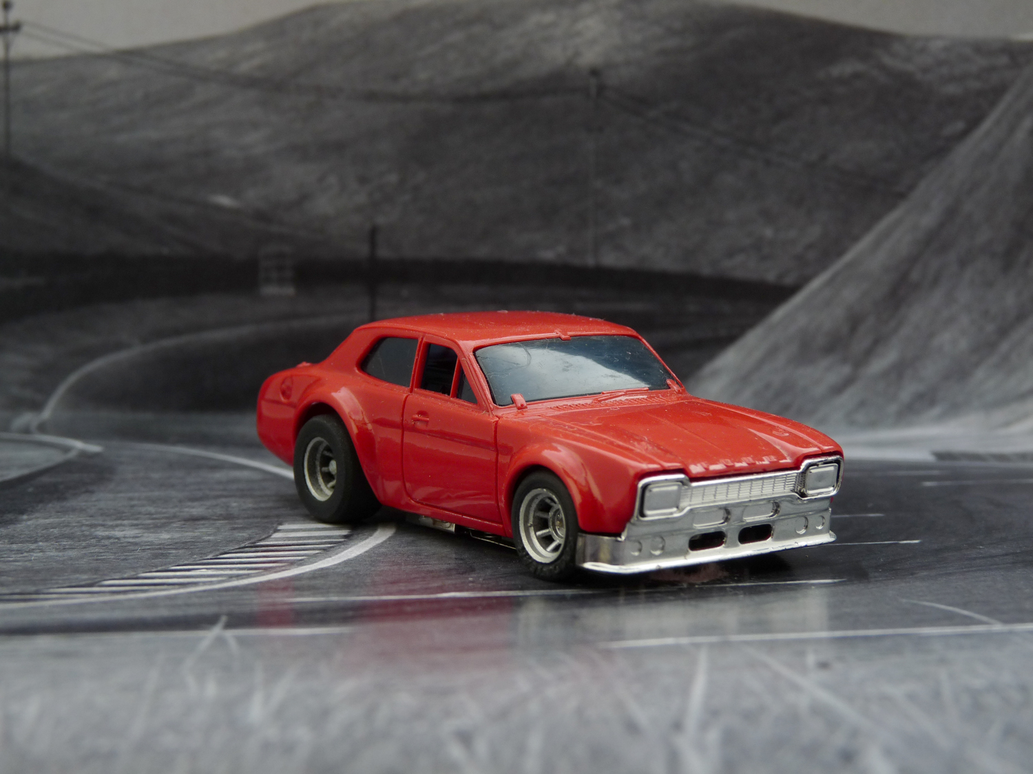 AURORA AFX Ford Escort rot