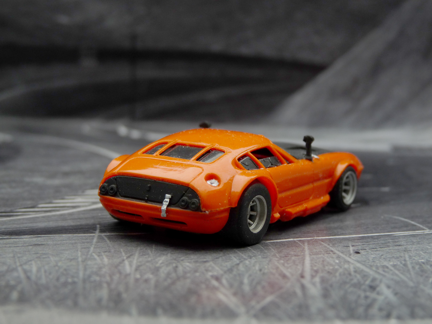 AURORA AFX Ferrari Daytona orange/schwarz