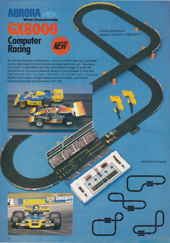 Aurora afx race set deals
