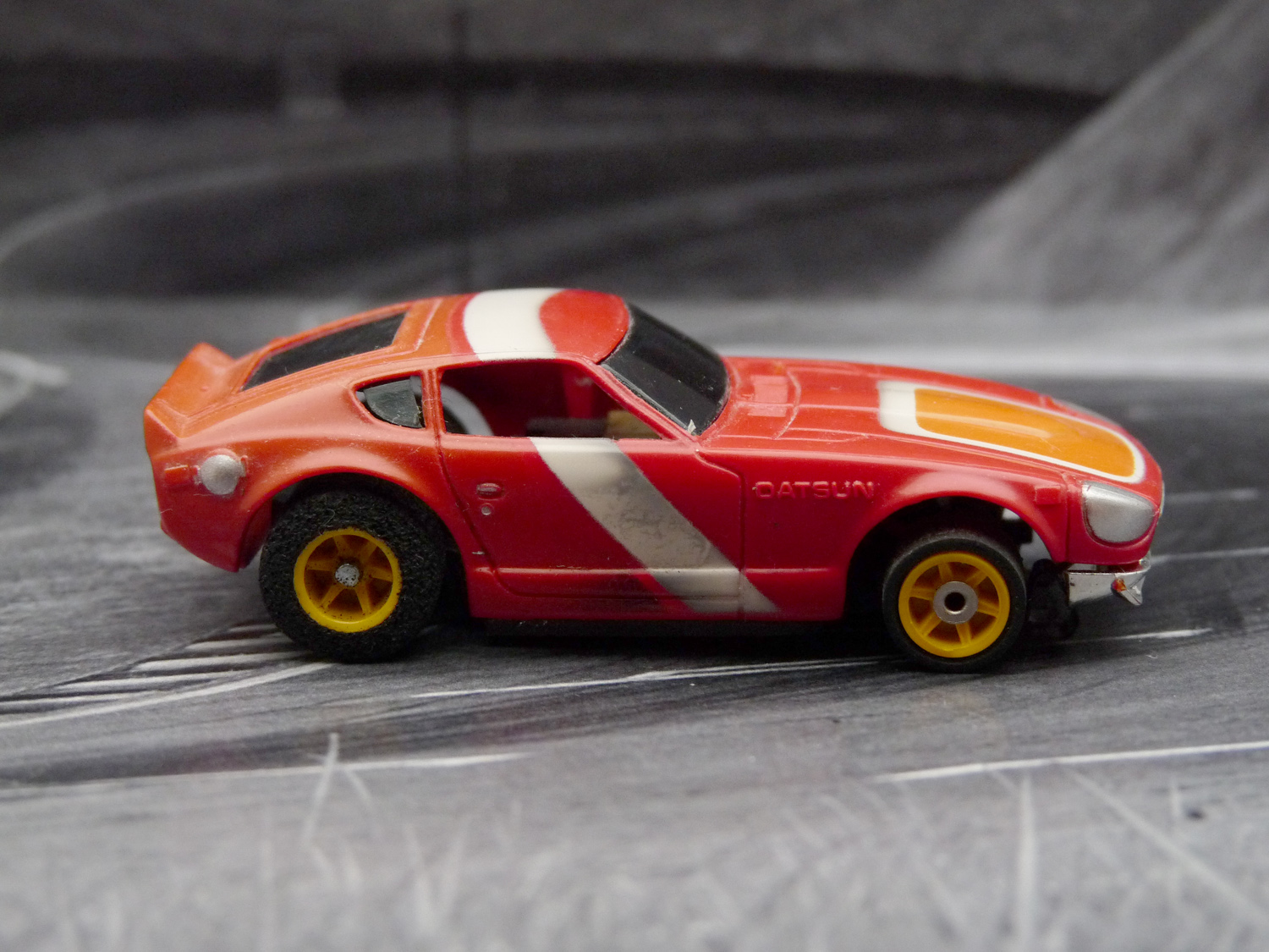 AURORA AFX BRE Datsun Z240 rot / orange / weiß European Version 