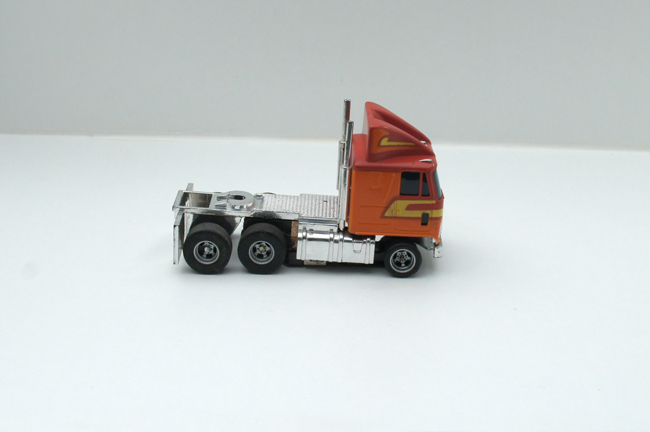 AURORA AFX GMC Astro 95 Cab Truck rot/orange/gelb