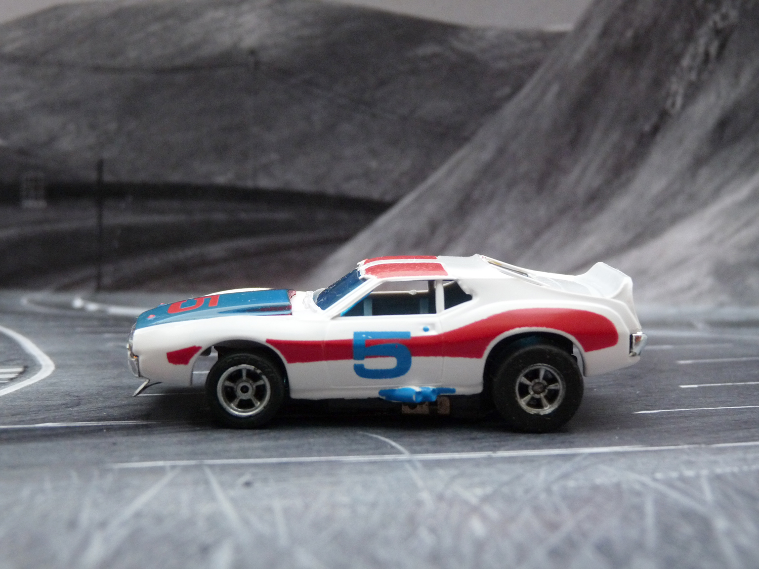 AURORA AFX Javelin Trans AM weiß/rot/blau #5