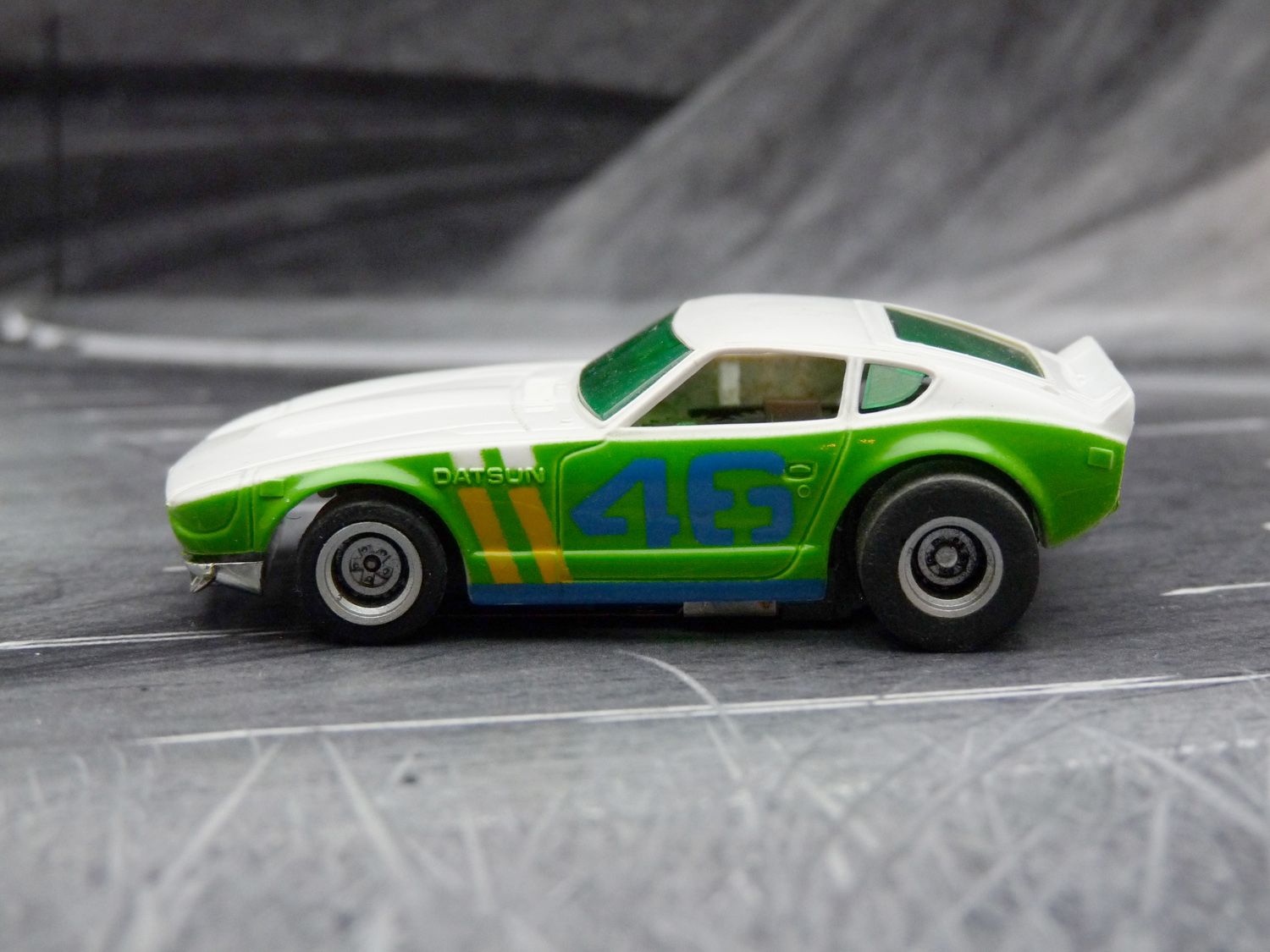 AURORA AFX Bre Datsun 240Z weiß / grün #46