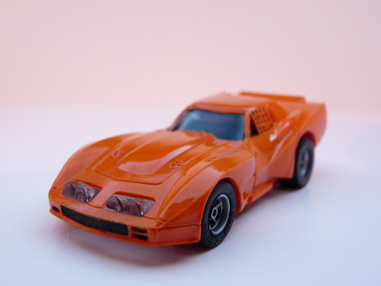 AURORA AFX Corvette GT orange