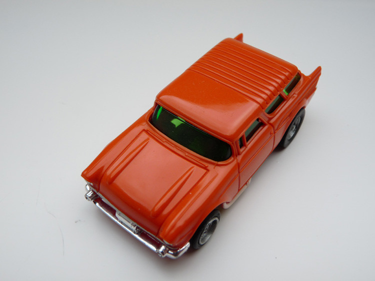 AURORA AFX '57 Chevy Nomad orange/weiße side pipes