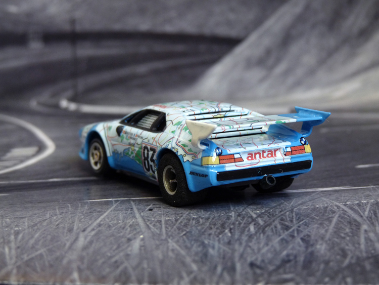 BMW M1 Map of France # 83, 24h Le Mans 1980