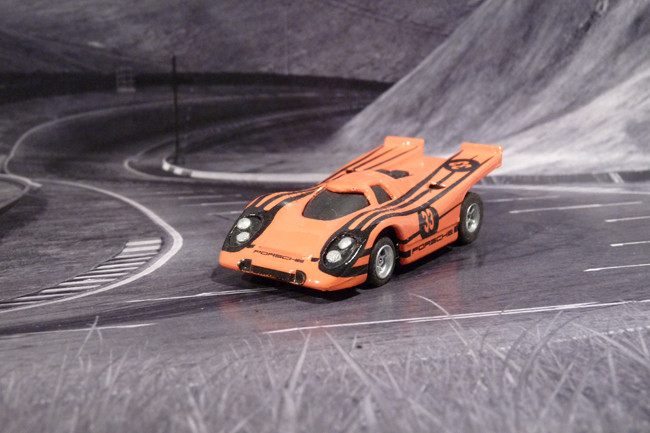 Porsche 917k FunCar orange mit schwarzen Streifen #33