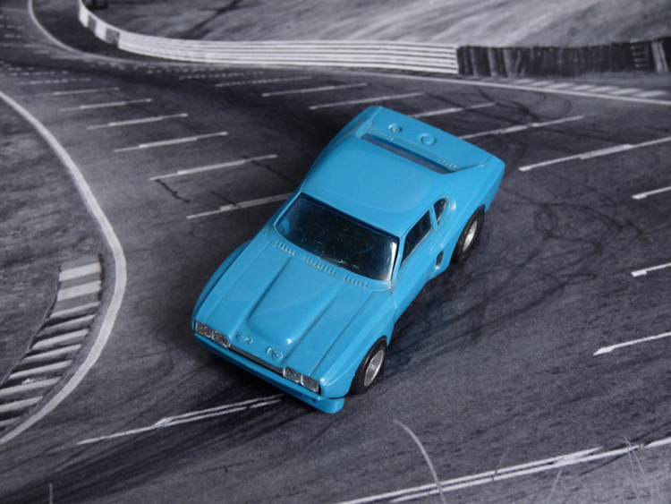 AURORA AFX Ford Capri RS 2600 blau