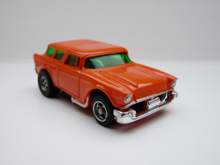 AURORA AFX '57 Chevy Nomad orange/weiße side pipes