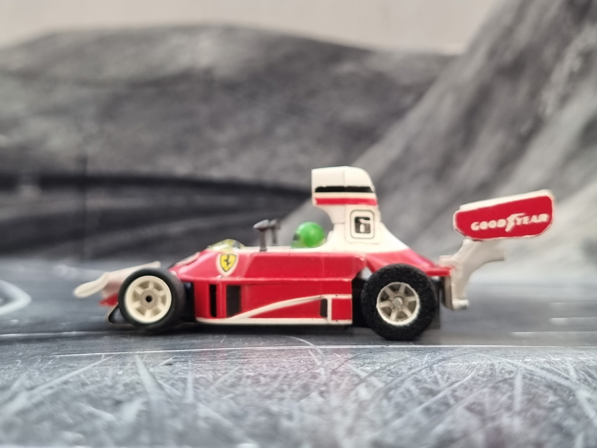 AURORA AFX G-Plus Ferrari F1 Niki Lauda grüner Scheibe Nr. 5643