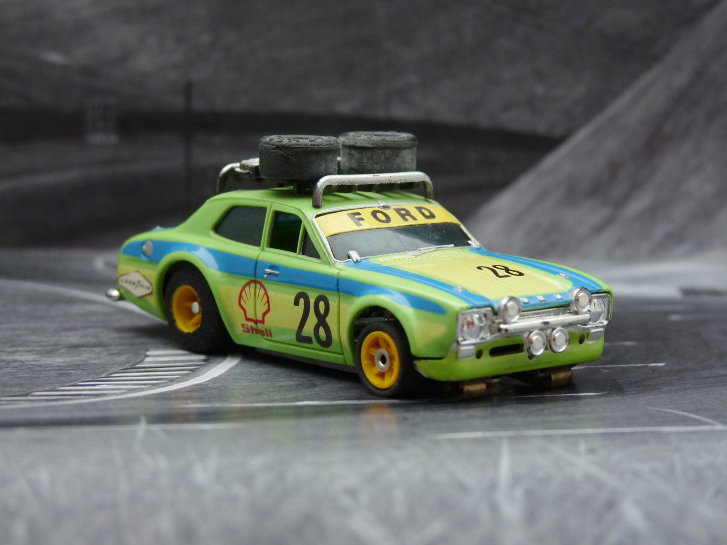 AURORA AFX Ford Escort Rallye