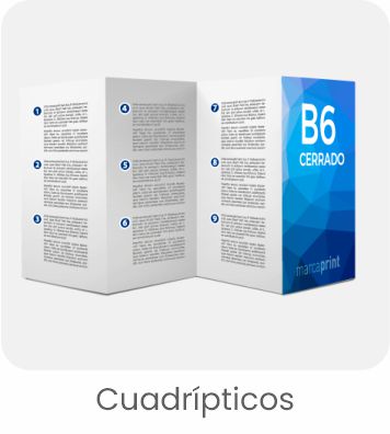 Impresión de Cuadriptrípticos