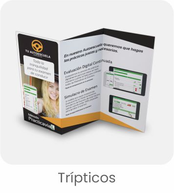 Impresión de Trípticos