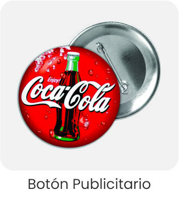 Botón Publicitario, Botón Metálico