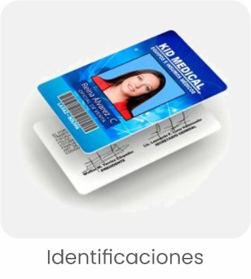 Venta de Credencial de PVC, Identificación
