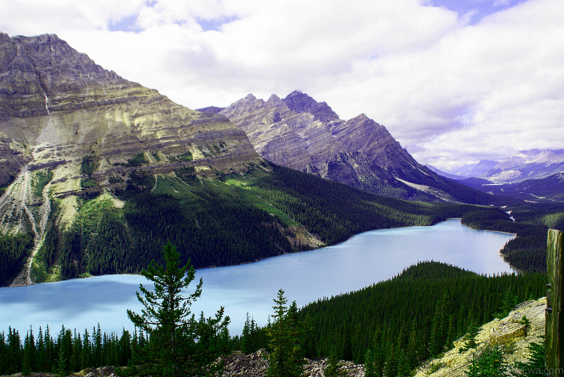 Peyto Lake, West Kanada