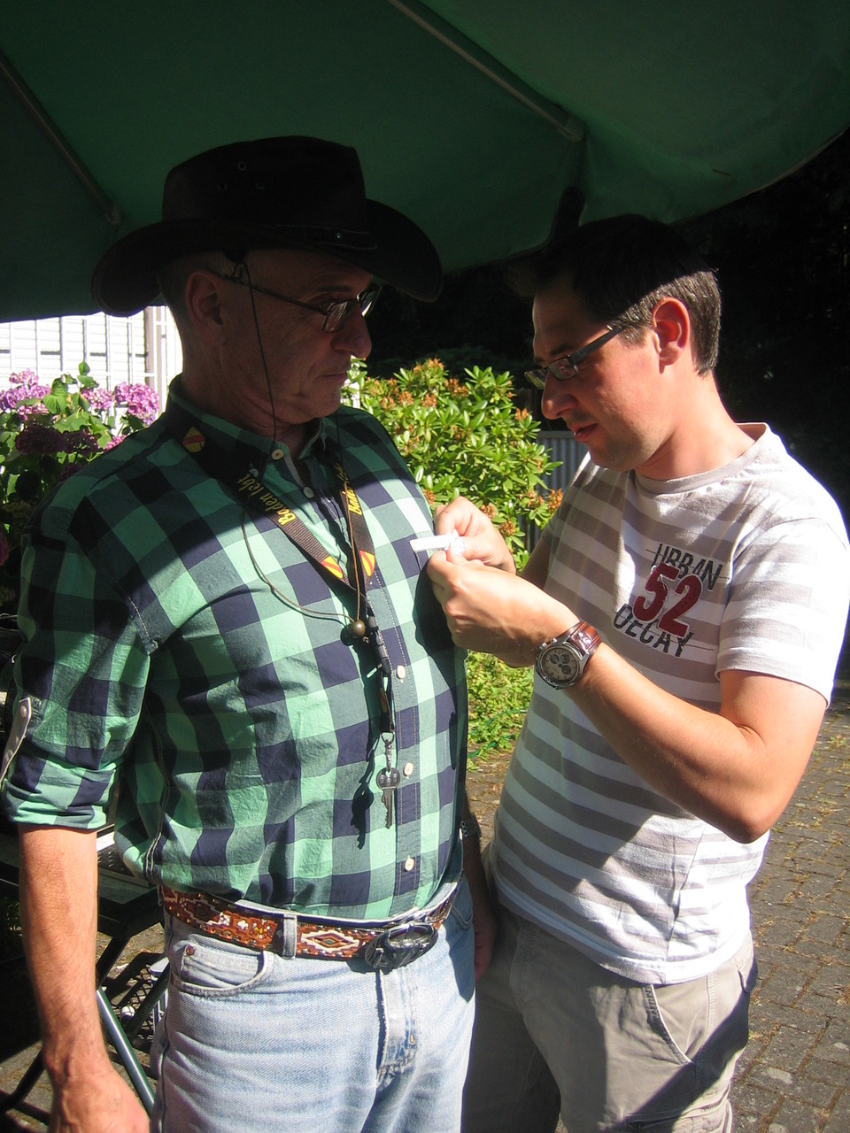 Proklamation der Königsfamilie 2014 - 1. Ritter Gerhard Walter