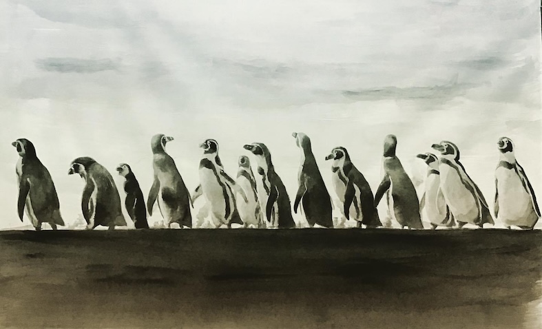 Searching for paradise｜53 x 86 cm｜inquiry