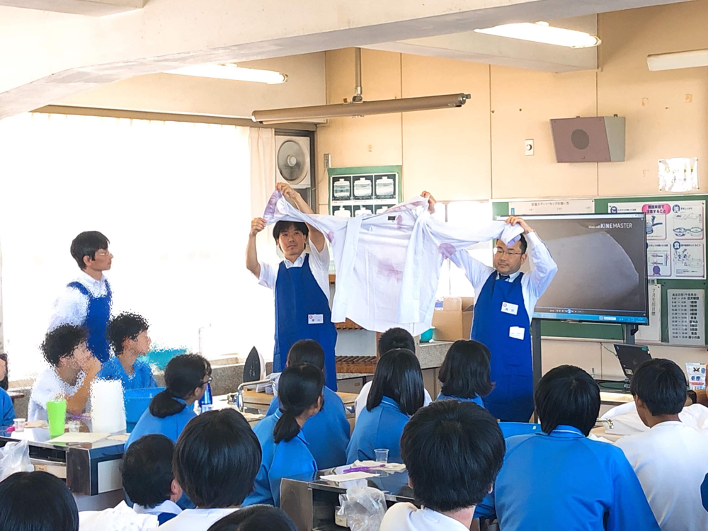 2019学校事業in越谷市立平方中学校