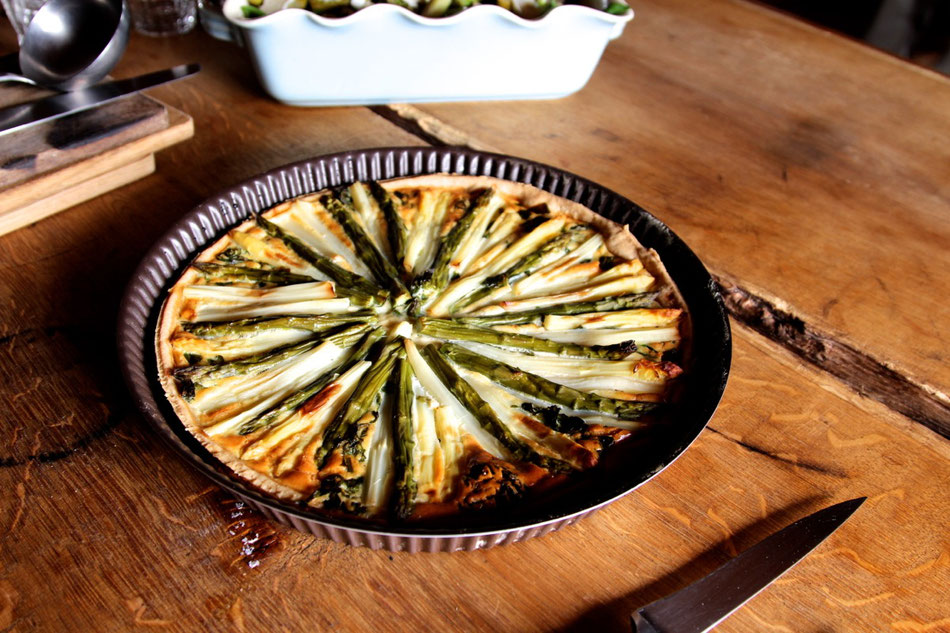 Theresas Asparagus Tarte