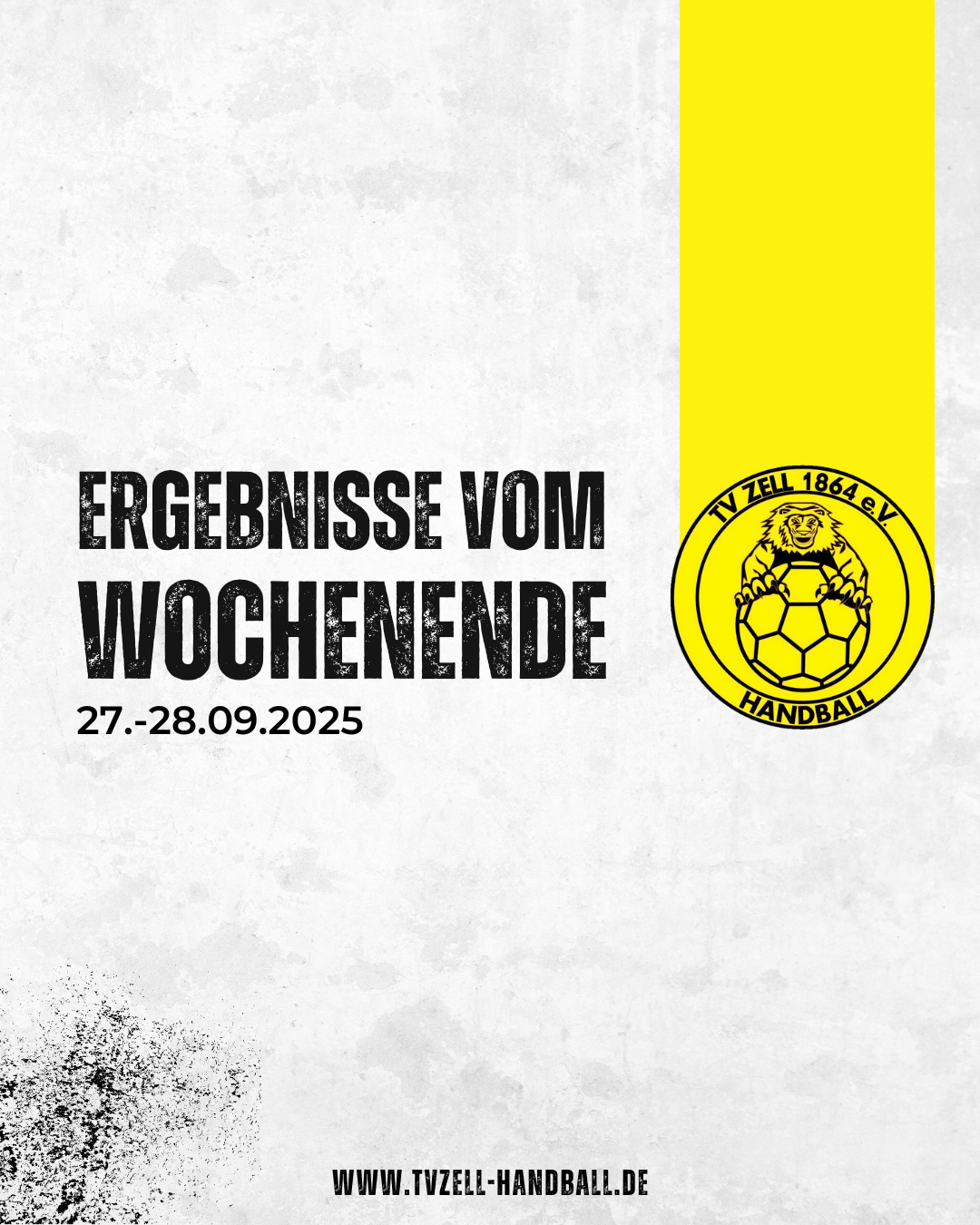 Ergebnisse vom Wochenende