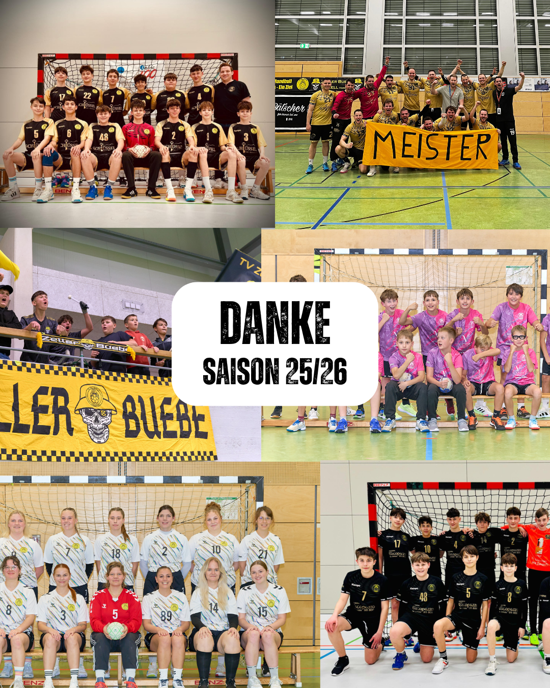 Gemeinsam durch die Saison – der TV Zell sagt Danke