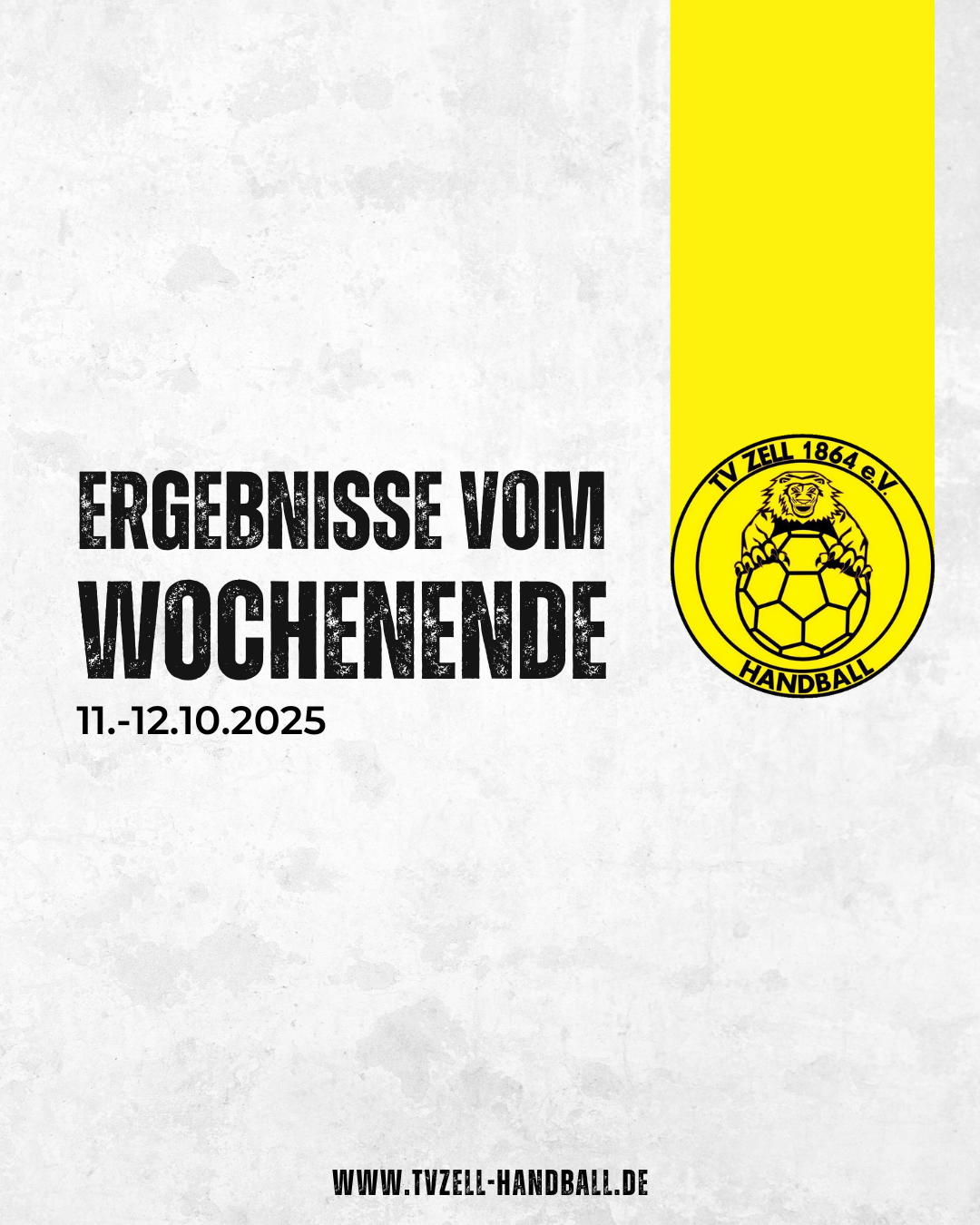Ergebnisse vom Wochenende