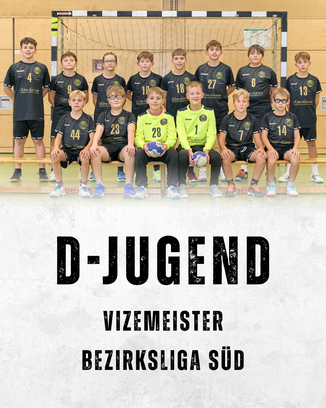 D‑Jugend des TV Zell wird Vizemeister der Bezirksliga Süd