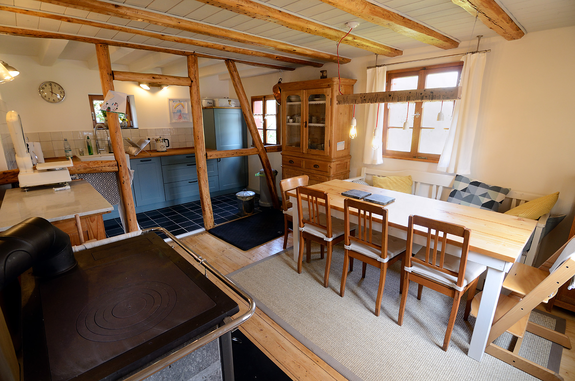 Esszimmer Kuche Unser Eifelhaus Fachwerkhaussanierung In Der