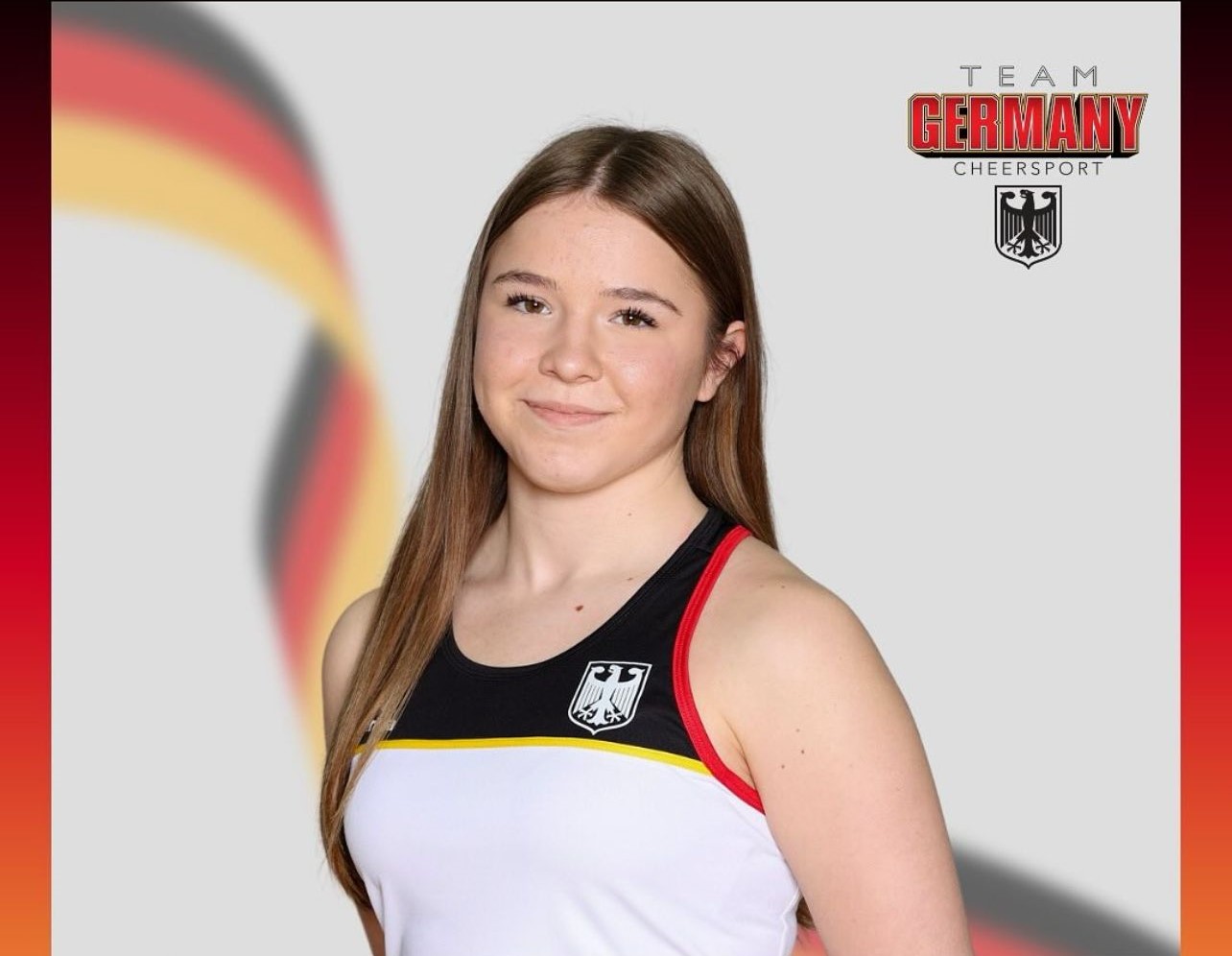 Cheerleaderin startet für Team Germany 