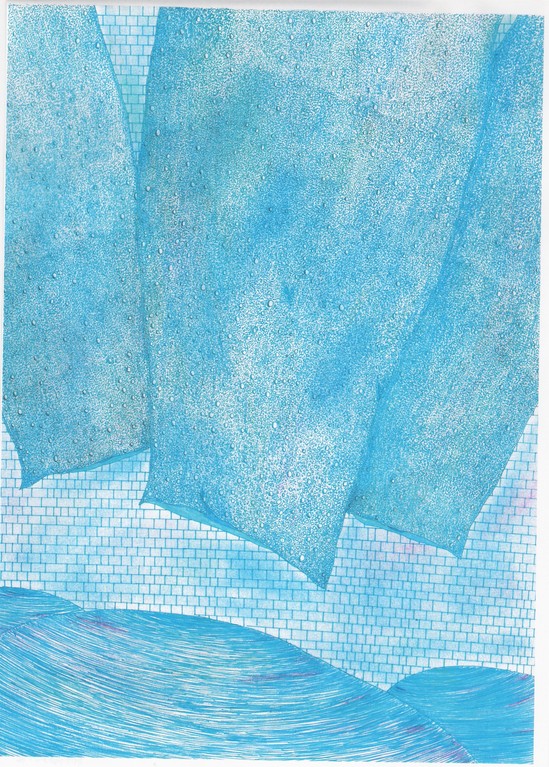 A distance sky and Water